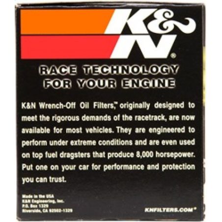 K&N 87-92 Supra Non-Turbo / 99-04 Grand Cherokee 4.0 Performance Gold Oil Filter