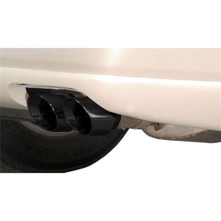 Corsa 98-03 Cadillac Seville 4.6L 2.5in Cat-Back Dual Rear w Twin 35in Black Pro-Series Tips