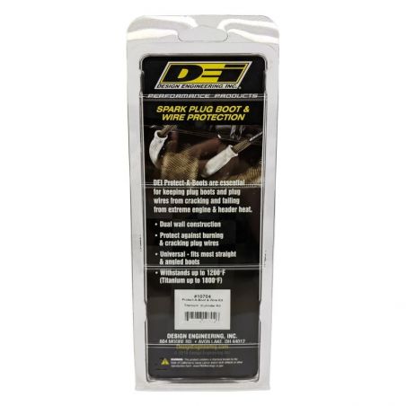 DEI Protect-A-Boot and Wire Kit 2 Cylinder - Titanium