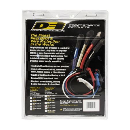 DEI Protect-A-Wire 8 Cylinder - Red