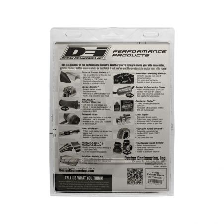 DEI Powersport Exhaust Sleeve Kit - Titanium