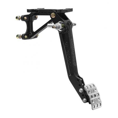 Wilwood Adjustable Tru-Bar Single Brake Pedal - Swing Mount - 6.25-7:1