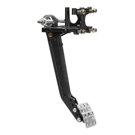 Wilwood Adjustable Tru-Bar Single Brake Pedal - Reverse Swing - 5.5-6.25:1