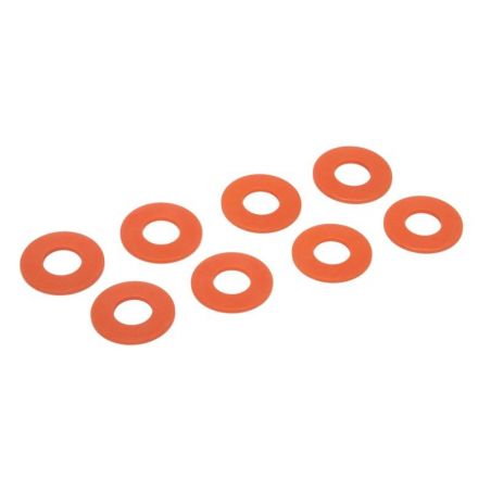 Daystar D-Ring Shackle Washers Set of 8 Orange