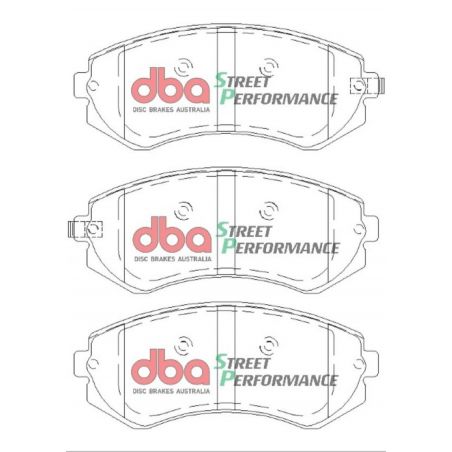 DBA 90-96 Nissan 240SX w/ABS SP Performance Front Brake Pads