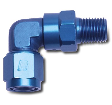 Russell Performance -6 AN 90 Degree Female to Male 1/8in Swivel NPT Fitting