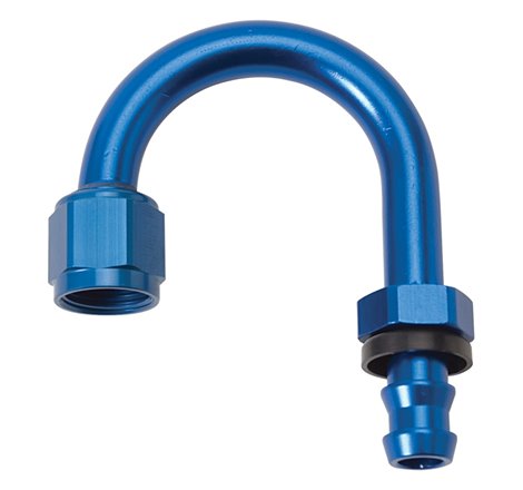 Russell Performance -8 AN Twist-Lok 180 Degree Hose End (1-1/4in Radius)