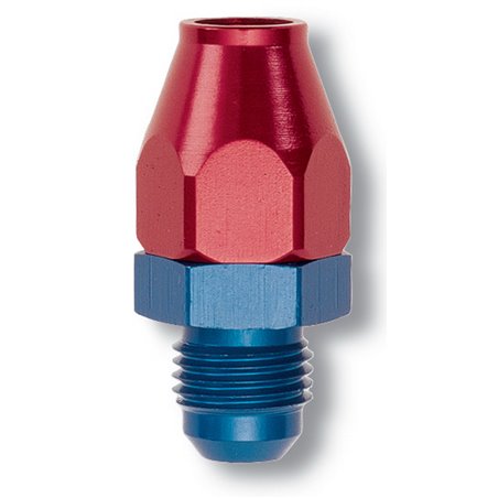 Russell Performance Red/Blue -6 AN Male 37 Degree to 3/8in Aluminum Tube