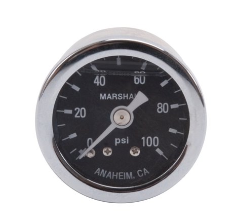 Russell Performance 100 psi fuel pressure gauge (Liquid-filled)