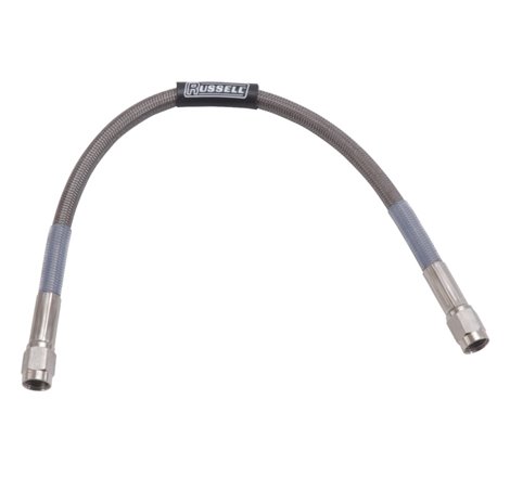 Russell Performance 12in Straight -3 AN Competition Brake Hose