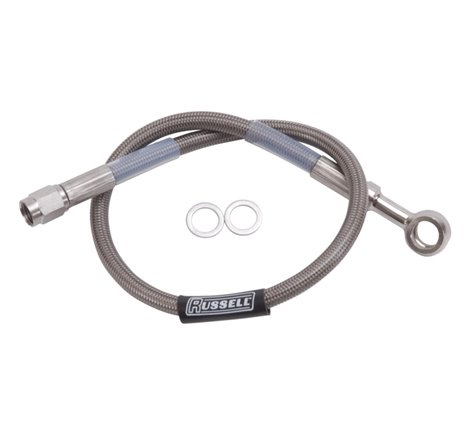 Russell Performance 18in 10MM Banjo Competition Brake Hose