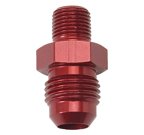 Russell Performance -6 AN MALE X 1/8in NPT MALE (Red)
