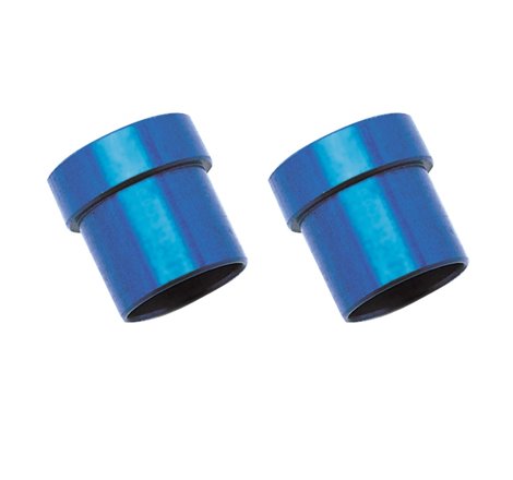 Russell Performance -6 AN Tube Sleeve 3/8in dia. (Blue) (2 pcs.)