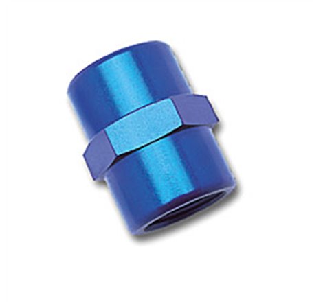 Russell Performance 3/8in Female Pipe Coupler (Blue)