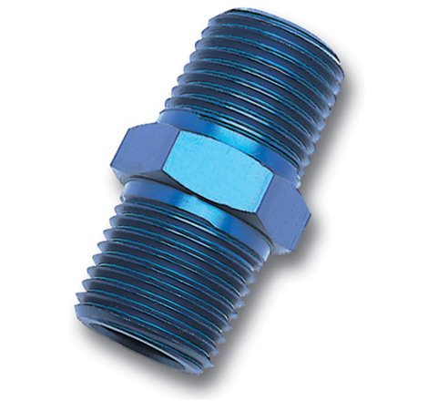 Russell Performance 1/8in Male Pipe Nipple (Blue)
