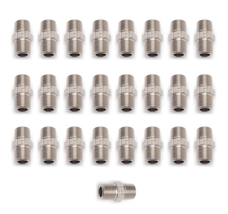 Russell Performance 1/8in Male Pipe Nipple (Endura) (25 pcs.)
