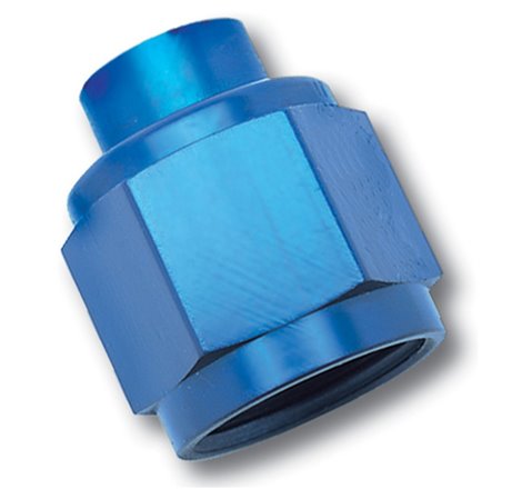 Russell Performance -4 AN Flare Cap (Blue)
