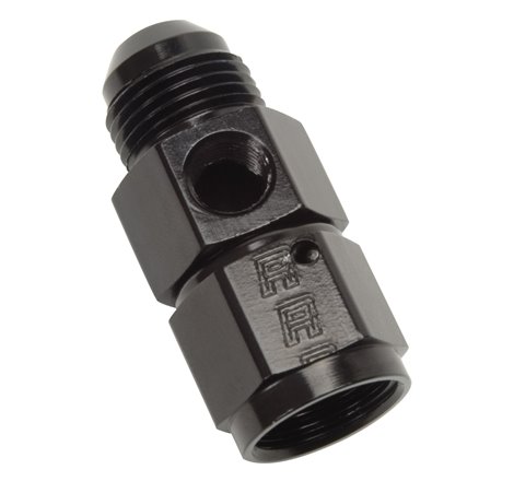Russell Performance -6 AN Fuel Pressure Take off (Black)