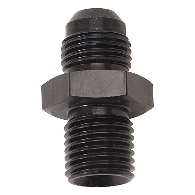 Russell Performance -6 AN Flare to 16mm x 1.5 Metric Thread Adapter (Black)