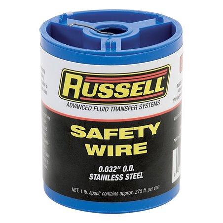 Russell Performance .032-Gauge Stainless Steel Wire 1-lb. Spool