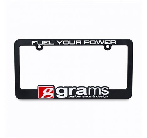 Grams License Plate - Fuel Your Power