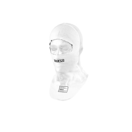 Sparco Head Hood Shield Tech White