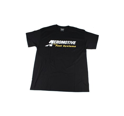 Aeromotive Logo T-Shirt (Black) - Medium