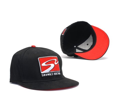 Skunk2 Team Baseball Cap Racetrack Logo (Black) - S/M