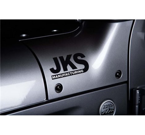 JKS Manufacturing 2.5x5in Diecut Decal - Black