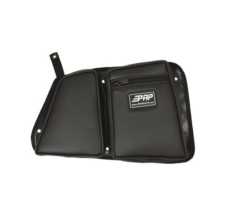 PRP Polaris RZR Rear Door Bag with Knee Pad for Polaris RZR/(Passenger Side)- Black