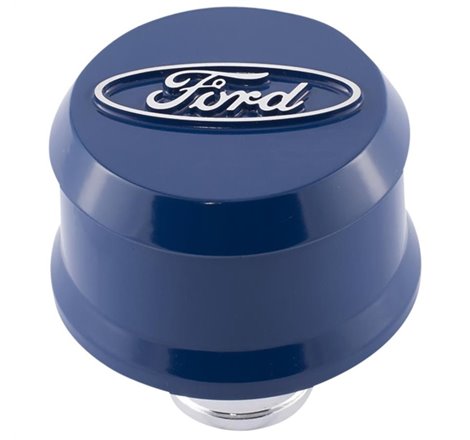 Ford racing Slant Edge Breather - Blue