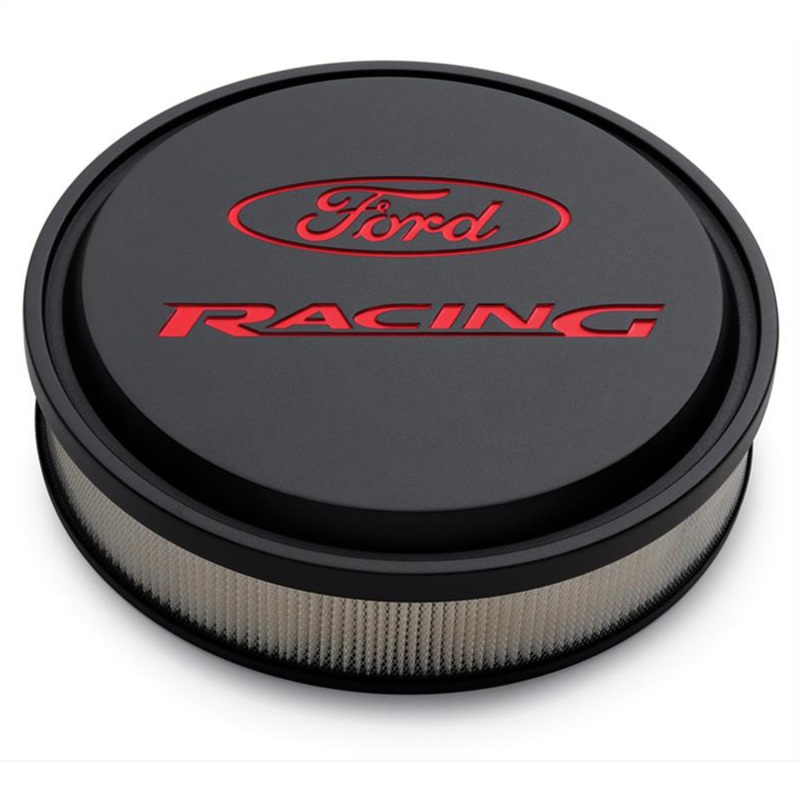 Ford Racing Black/Red Slant Edge Air Cleaner