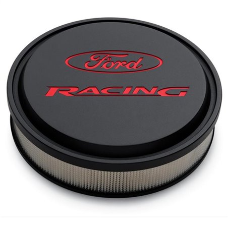 Ford Racing Black/Red Slant Edge Air Cleaner
