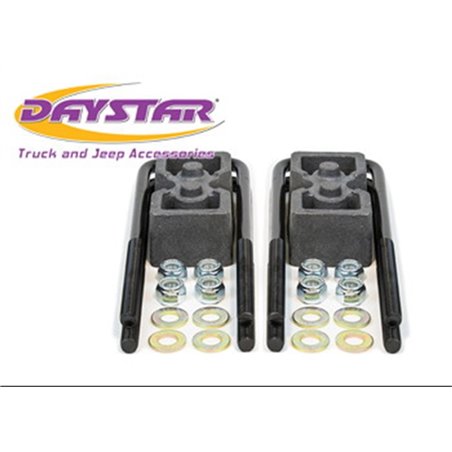 Daystar 2009-2019 Ford F-150 2WD/4WD - 2in Rear Block & U-Bolt Kit