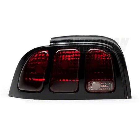 Raxiom 96-98 Ford Mustang Tail Lights- Black Housing (Smoked Lens)