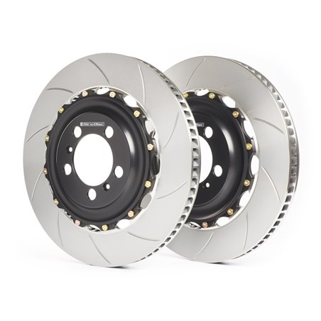 GiroDisc 13-18 Audi S6/S7 (C7) Slotted Front Rotors