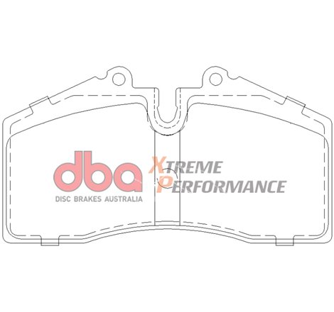 DBA 91-92 Porsche 911 Turbo XP Front Brake Pads