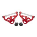 BMR 78-87 GM G-Body Non-Adjustable Upper A-Arms Delrin Std Ball Joint - Red