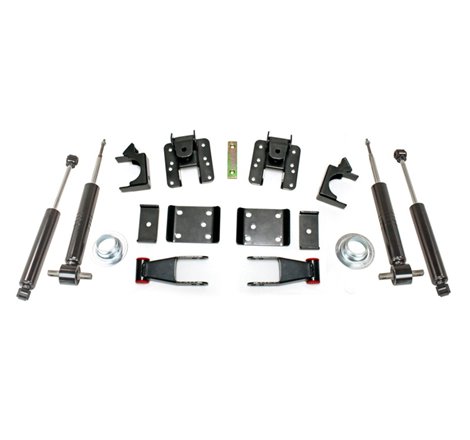 MaxTrac 07-18 GM C/K1500 2WD/4WD (Non Magneride) 2in/4in Lowering Strut Kit