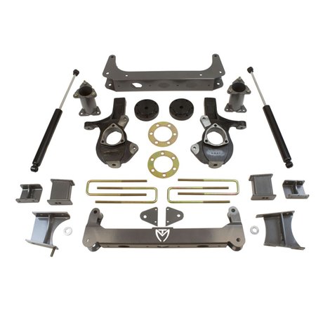 MaxTrac 07-13 GM K1500 4WD 7in/7in MaxPro Spindle Lift Kit