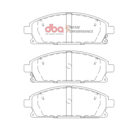 DBA 96-04 Nissan Pathfinder XP650 Front Brake Pads