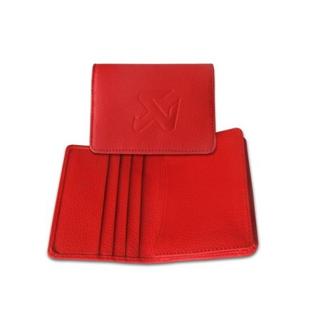Akrapovic Business Card Holder - red