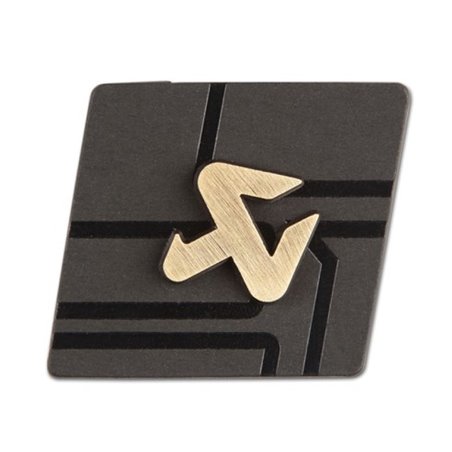 Akrapovic Cut brass pin