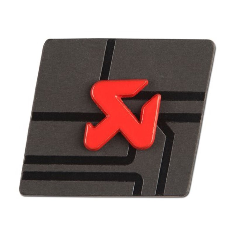 Akrapovic Cut red pin