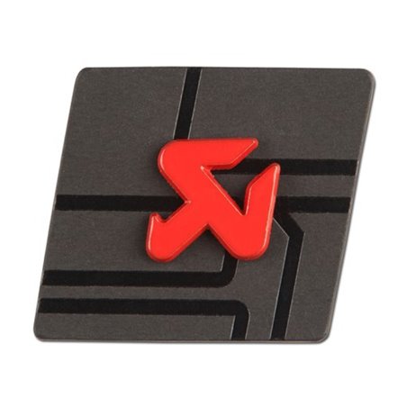 Akrapovic Cut red pin
