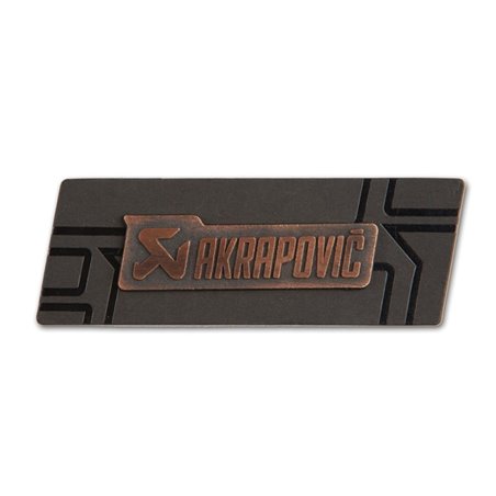Akrapovic Copper sign badge