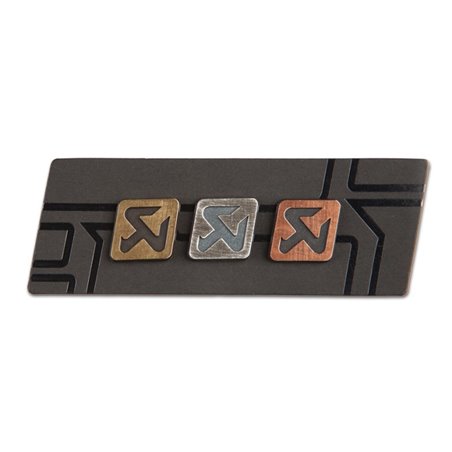 Akrapovic Copper/silver/brass pin set - large