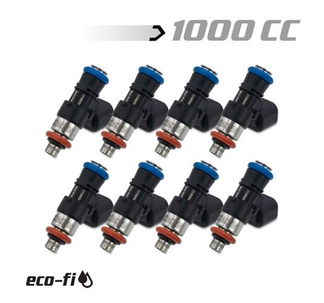 BLOX Racing Eco-Fi Street Injectors 1000cc/min GM LS3/LS7 (Set of 8)