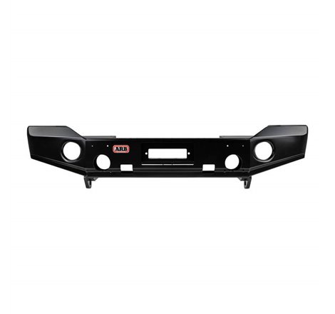ARB Sahara Deluxe Winch Bumper Jk 07On Satin W/Crush Cans