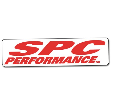 SPC Performance Red On White Spc Decal